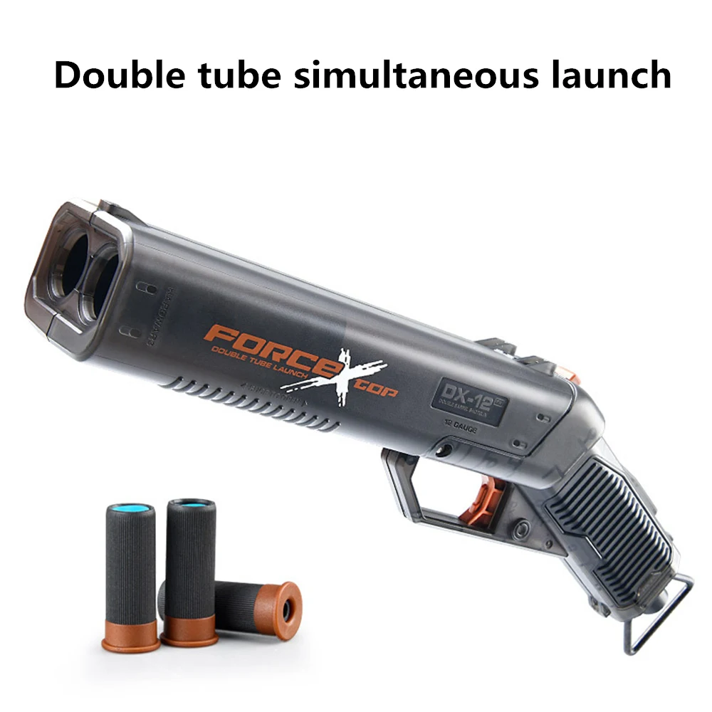 Punisher Double Barrel Throwing Shell Soft Ammo Gun Children's Boy Toy Gun Spray Gun Scattering Ammo Toy Gun Punisher Double Barrel Throwing Shell Soft Ammo Gun Children's Boy Toy Gun Spray Gun Scattering Ammo Toy Gun