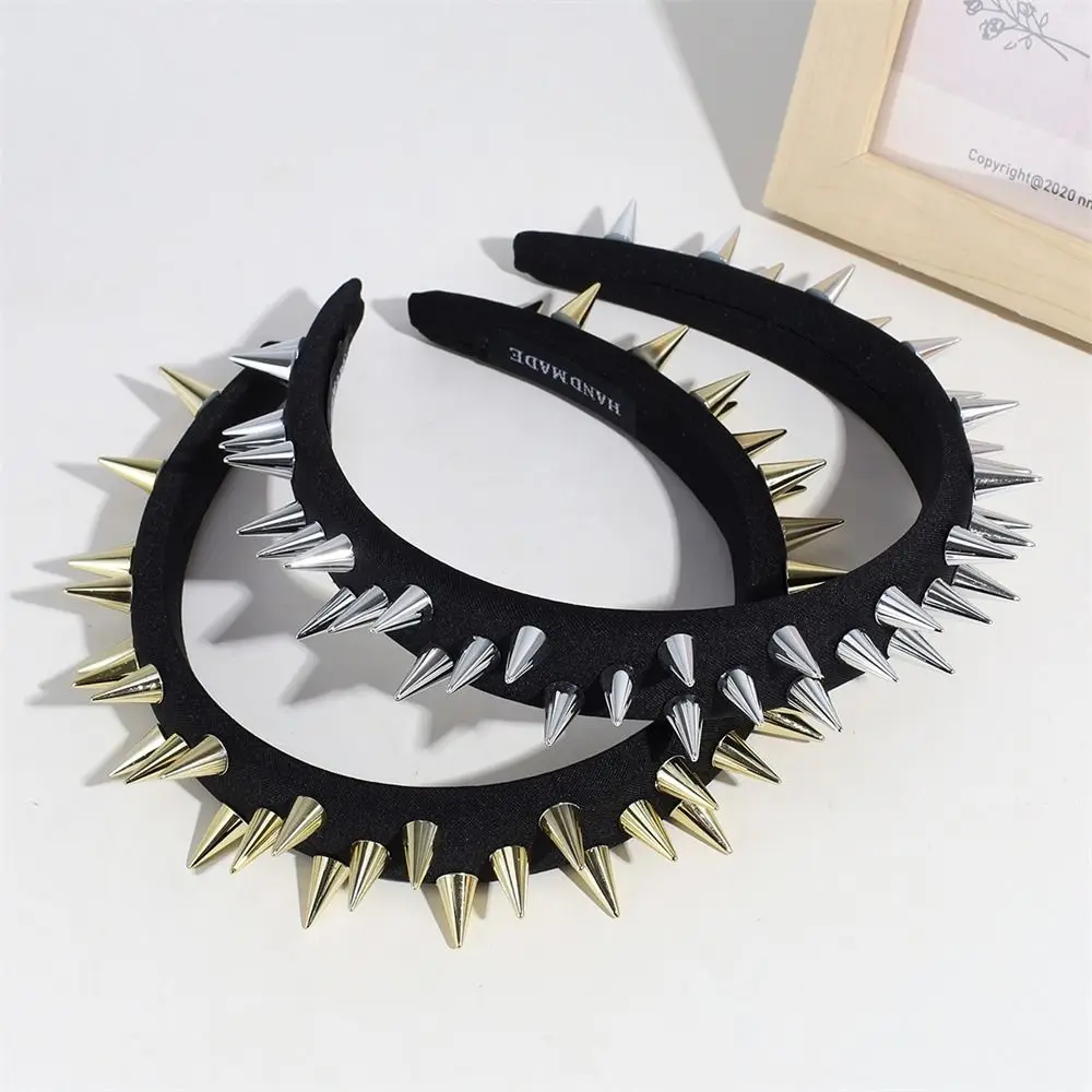Punk Goth Accessory Spikes Headband Punk Goth Accessory Spikes Headband