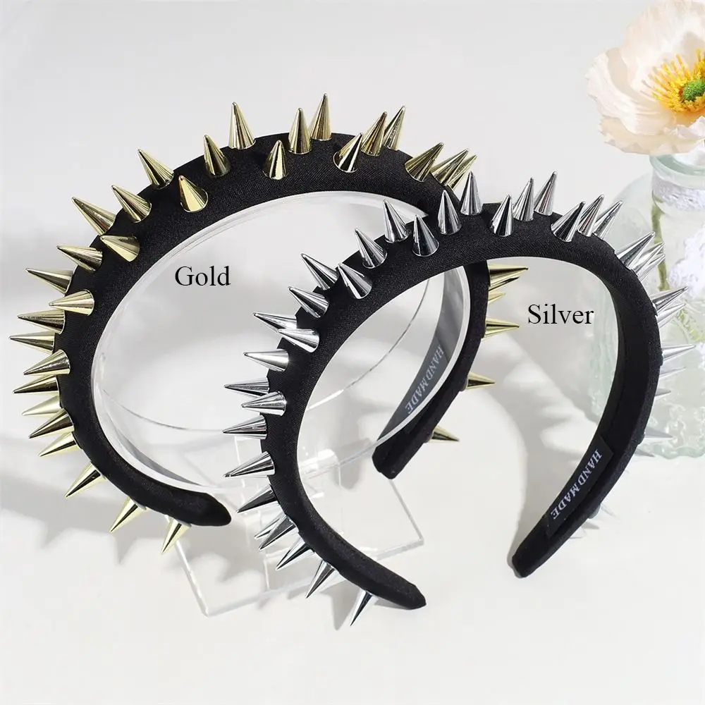 Punk Goth Accessory Spikes Headband Punk Goth Accessory Spikes Headband