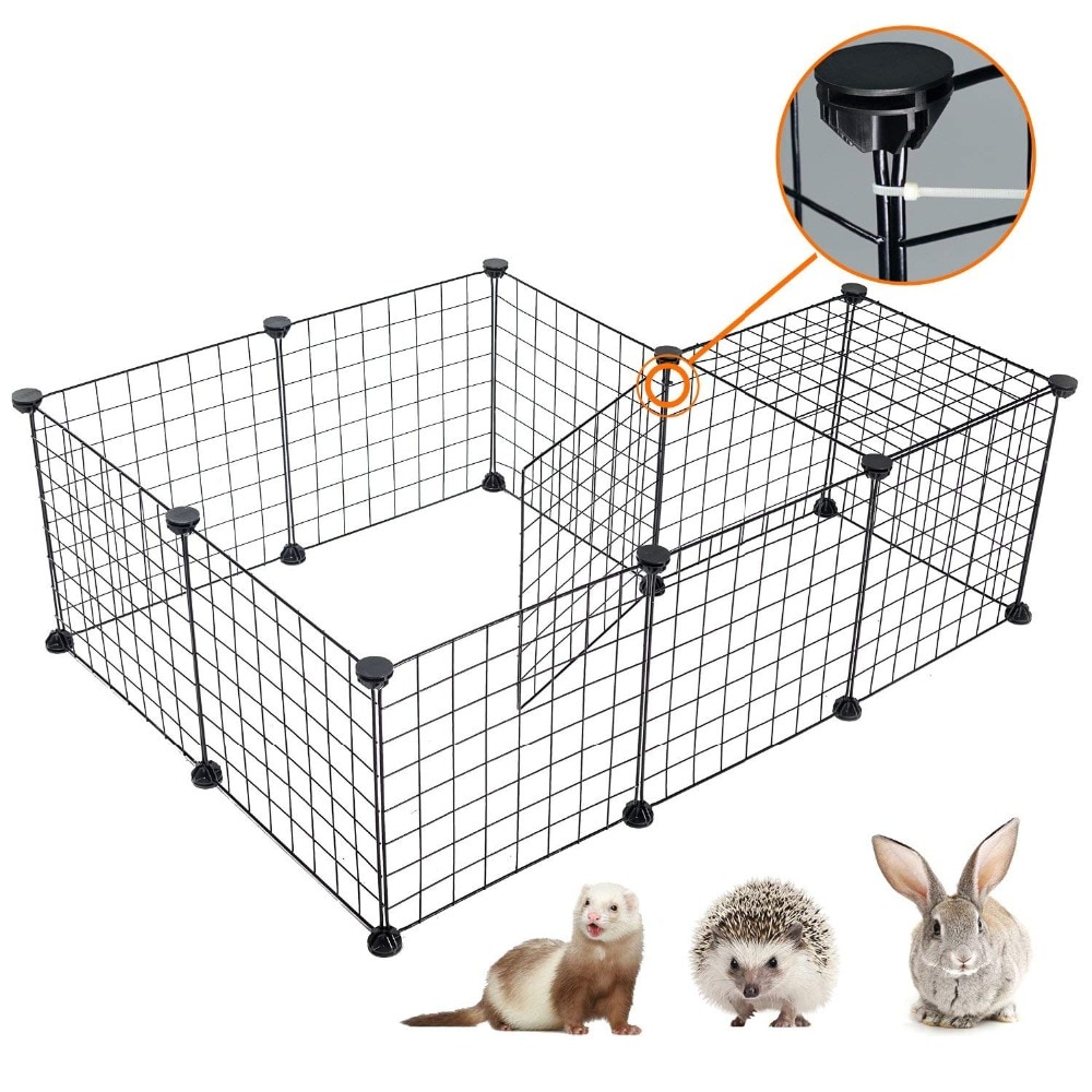 Puppy Fence Pet Iron Playpen with Door Puppy Fence Pet Iron Playpen with Door