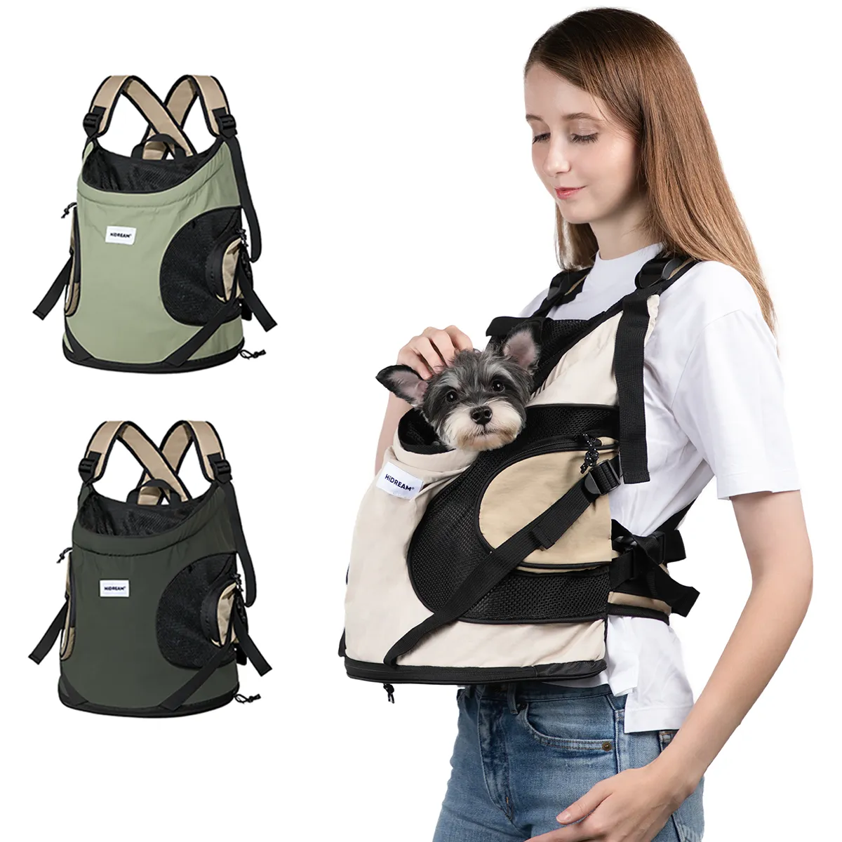 Puppy Kitten Travel Chest Sling Bag Pet Front Cat Dog Carrier Breathable Canvas Portable Backpack Cross Shoulder Strap Puppy Kitten Travel Chest Sling Bag Pet Front Cat Dog Carrier Breathable Canvas Portable Backpack Cross Shoulder Strap