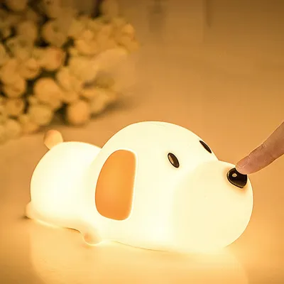 Puppy Night Light USB Rechargeable Lamp Puppy Night Light USB Rechargeable Lamp