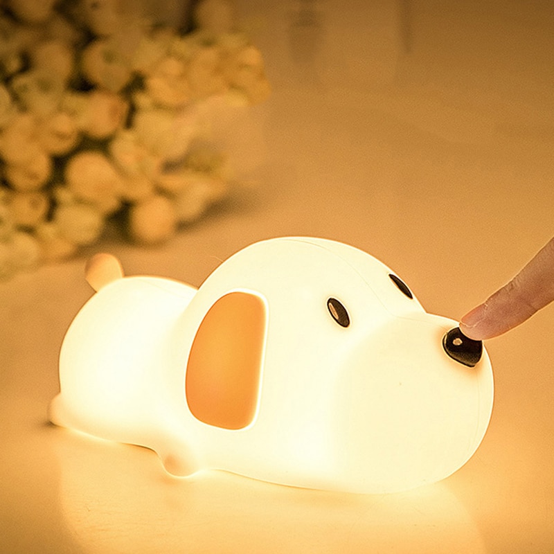 Puppy Night Light USB Rechargeable Lamp Puppy Night Light USB Rechargeable Lamp