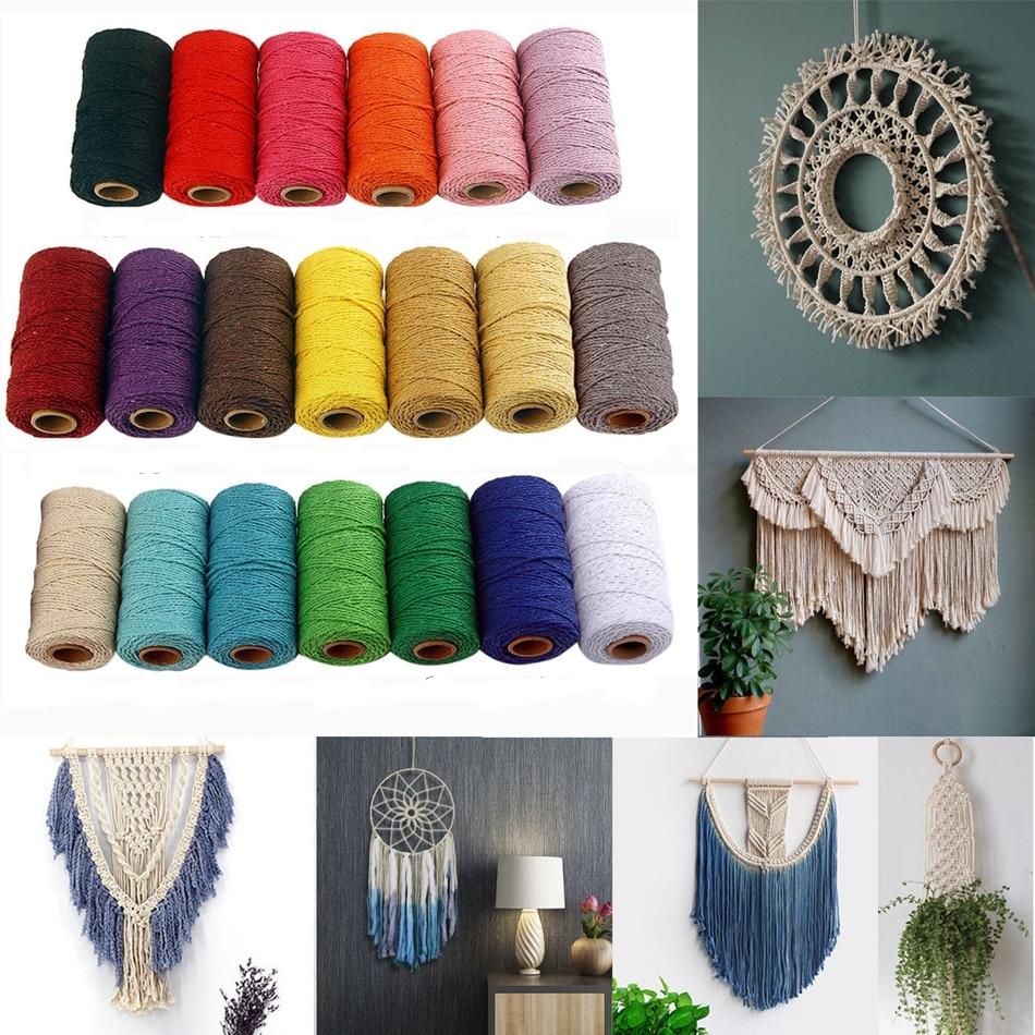 Pure Cotton 100M Macrame Yarn
