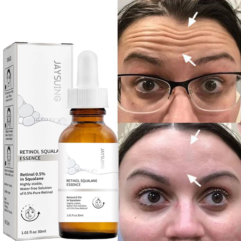 Pure Retinol Wrinkle Remover Face Serum Fade Fine Lines Anti-aging Essence Deep Moisturizing Whitening Firming Repair Pure Retinol Wrinkle Remover Face Serum Fade Fine Lines Anti-aging Essence Deep Moisturizing Whitening Firming Repair