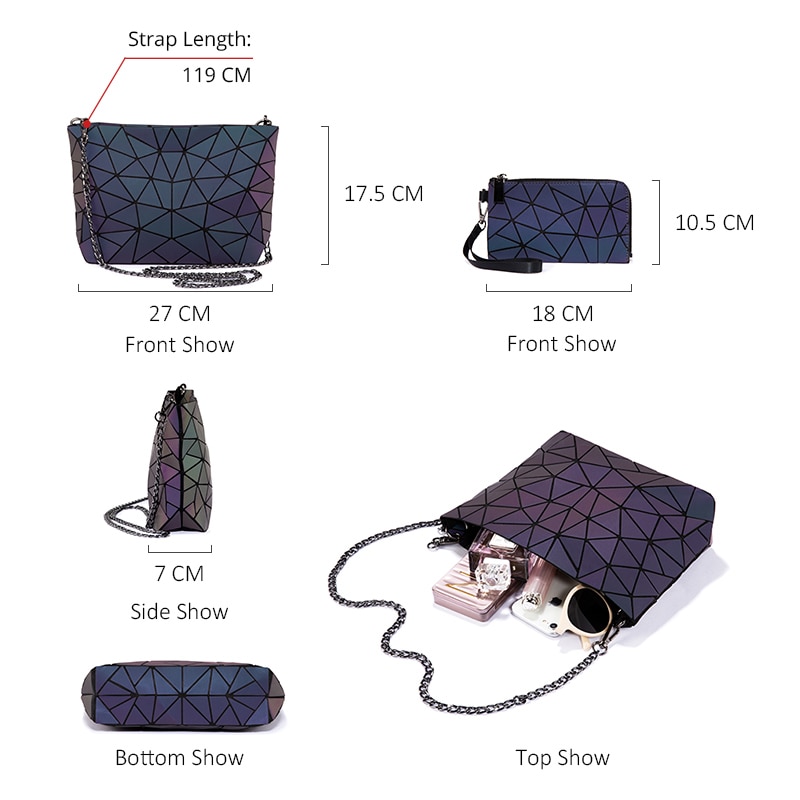 Purse and Wallet Set Ladies Bags (3Pcs) Purse and Wallet Set Ladies Bags (3Pcs)