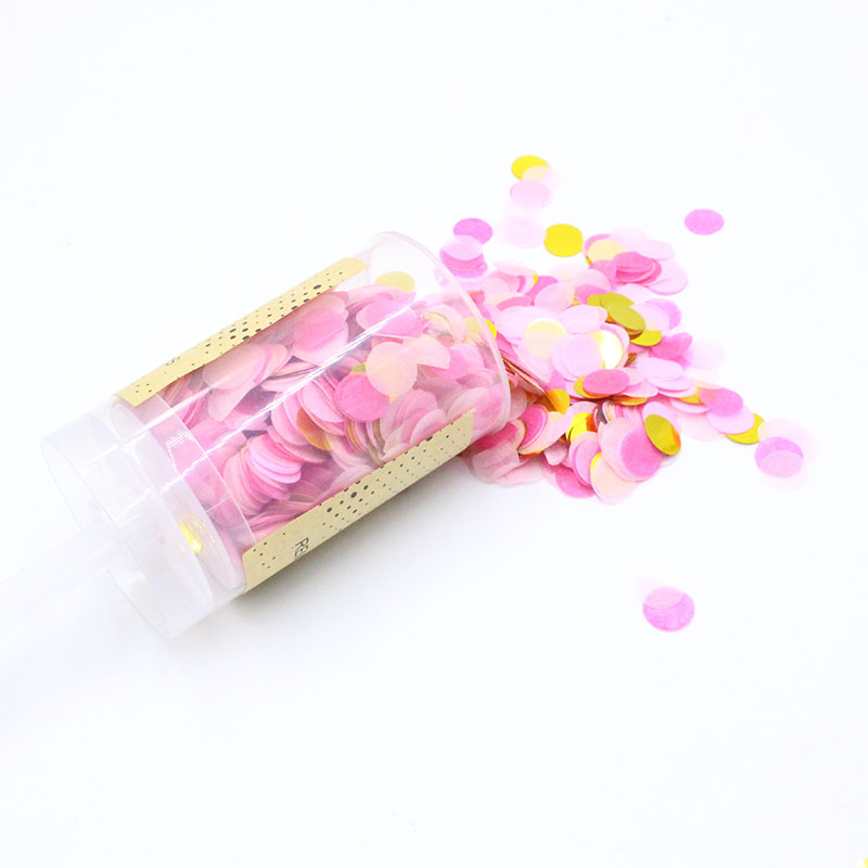 Push Popper Mini Confetti Cannon Push Popper Mini Confetti Cannon