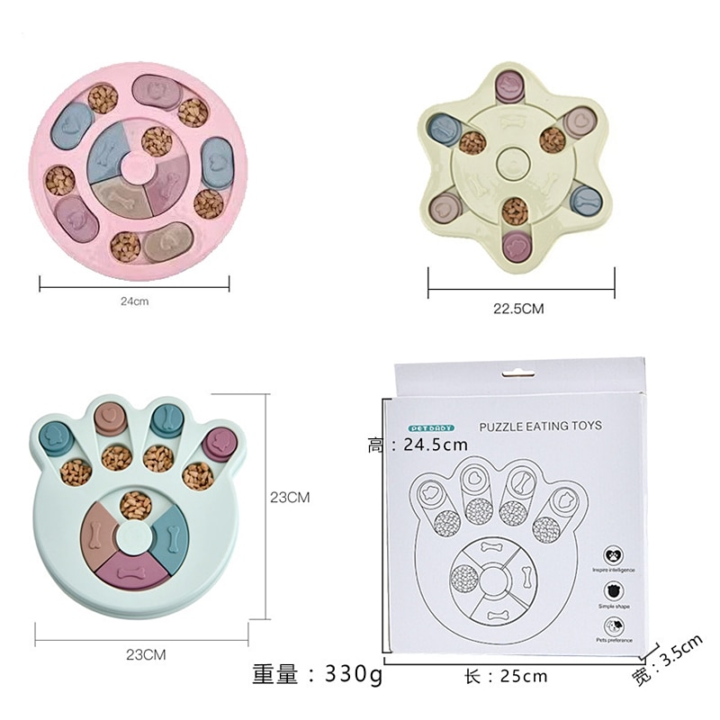 Puzzle Dog Bowl Trainer Toy Puzzle Dog Bowl Trainer Toy