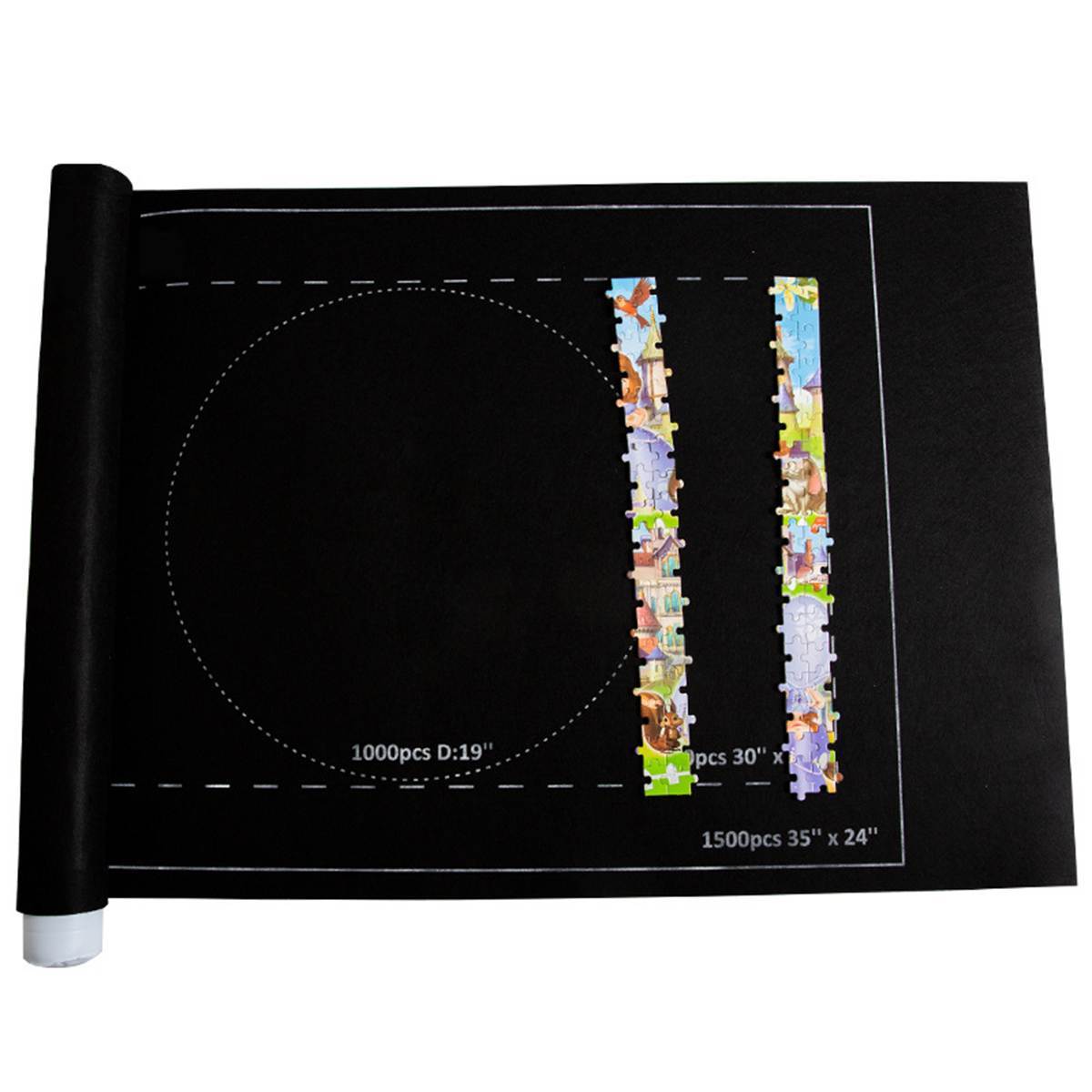 Puzzle Roll Up Mat for 1500-Piece Puzzle Puzzle Roll Up Mat for 1500-Piece Puzzle