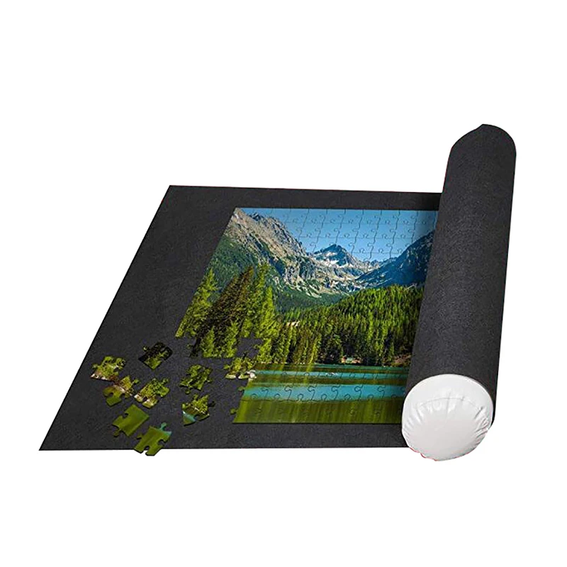 Puzzles Pad Jigsaw Roll Felt Mat Playmat Puzzles Blanket For Up To 1500 Pcs Puzzle Accessories New Portable Mat (Only Puzzles Pad Jigsaw Roll Felt Mat Playmat Puzzles Blanket For Up To 1500 Pcs Puzzle Accessories New Portable Mat (Only