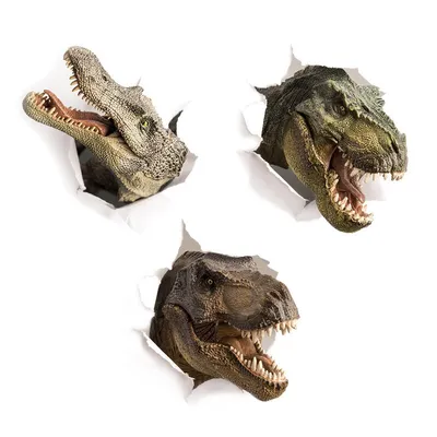 PVC 3D Dinosaur Wall Sticker PVC 3D Dinosaur Wall Sticker