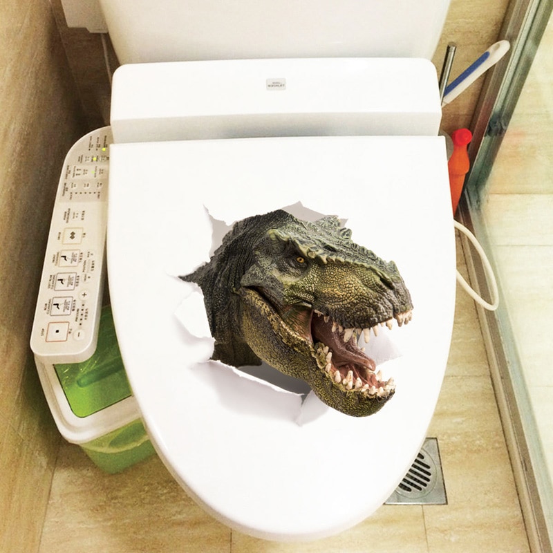 PVC 3D Dinosaur Wall Sticker PVC 3D Dinosaur Wall Sticker