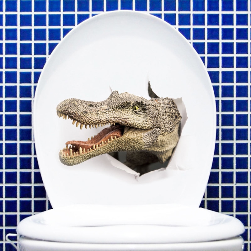 PVC 3D Dinosaur Wall Sticker PVC 3D Dinosaur Wall Sticker