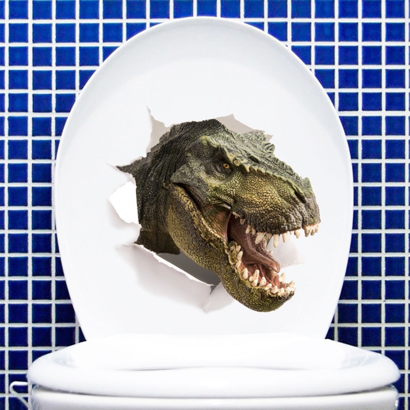 PVC 3D Dinosaur Wall Sticker PVC 3D Dinosaur Wall Sticker