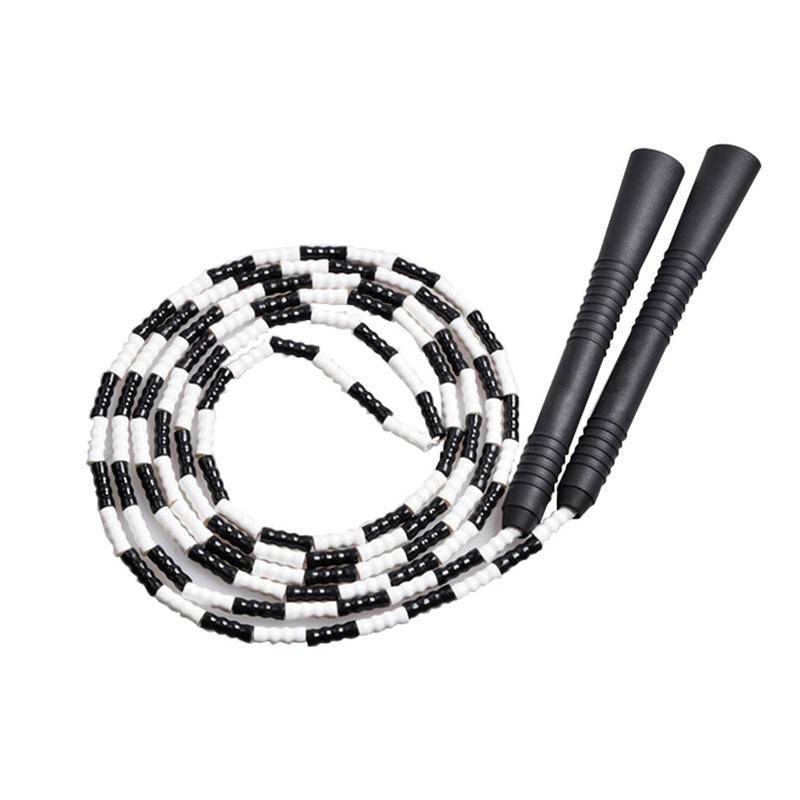 PVC Bamboo Joint Beaded Jump Rope
