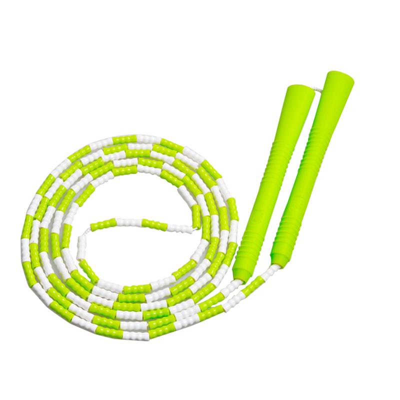 PVC Bamboo Joint Beaded Jump Rope