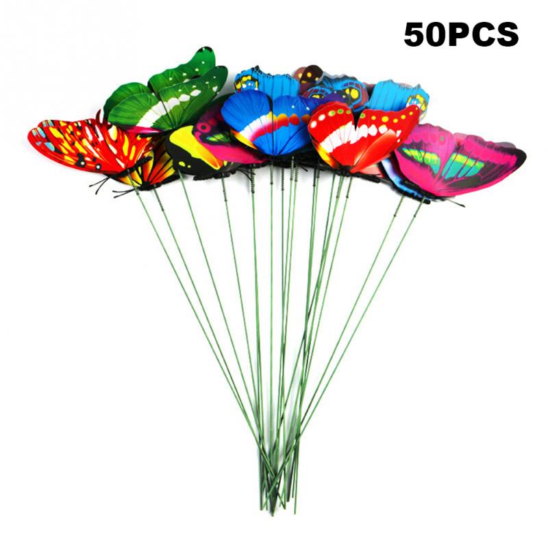 PVC Butterfly Yard Stakes (50pcs) PVC Butterfly Yard Stakes (50pcs)