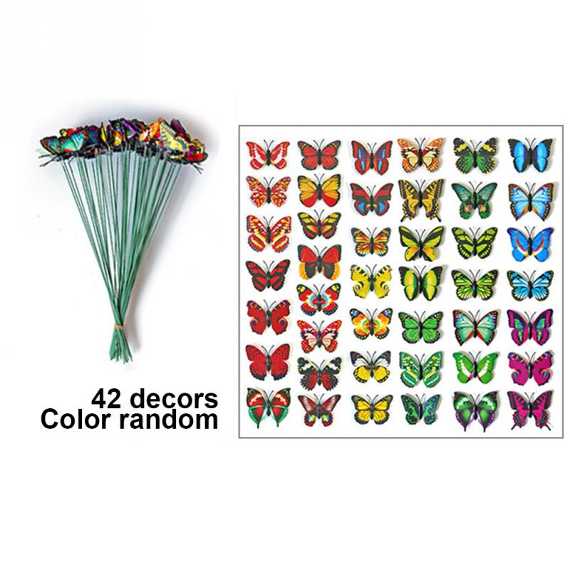 PVC Butterfly Yard Stakes (50pcs) PVC Butterfly Yard Stakes (50pcs)