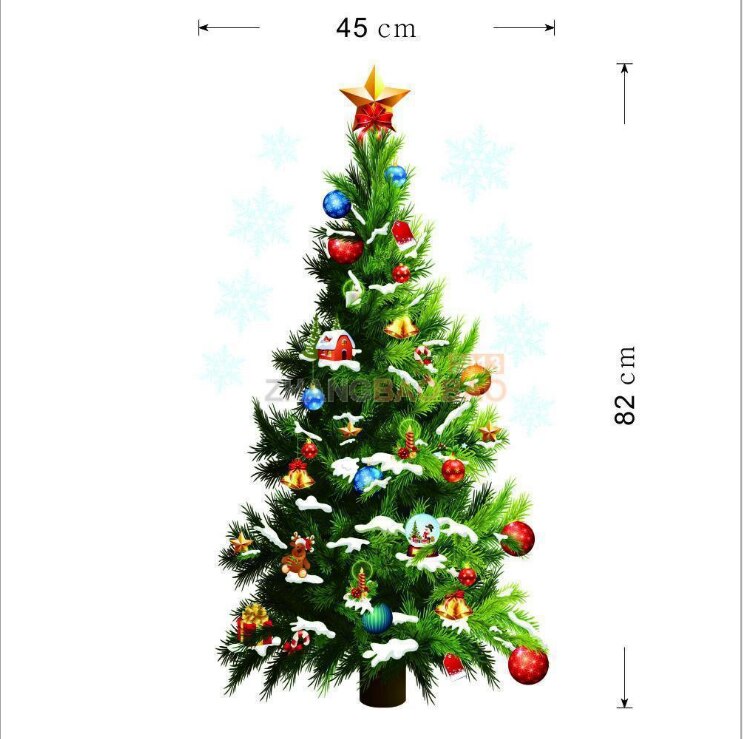 PVC Christmas Tree Wall Sticker PVC Christmas Tree Wall Sticker