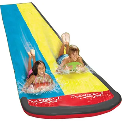 PVC Double Side Water Slide Sprinkler PVC Double Side Water Slide Sprinkler