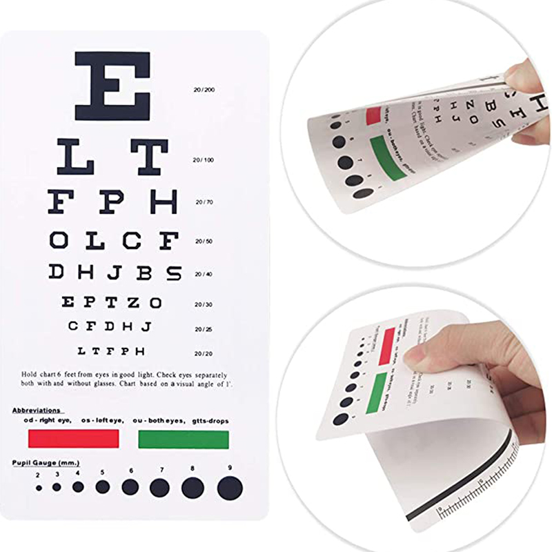 PVC Eye Check Up Board