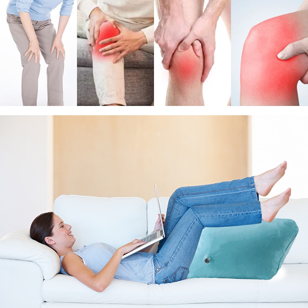 PVC Inflatable Leg Elevation Pillow