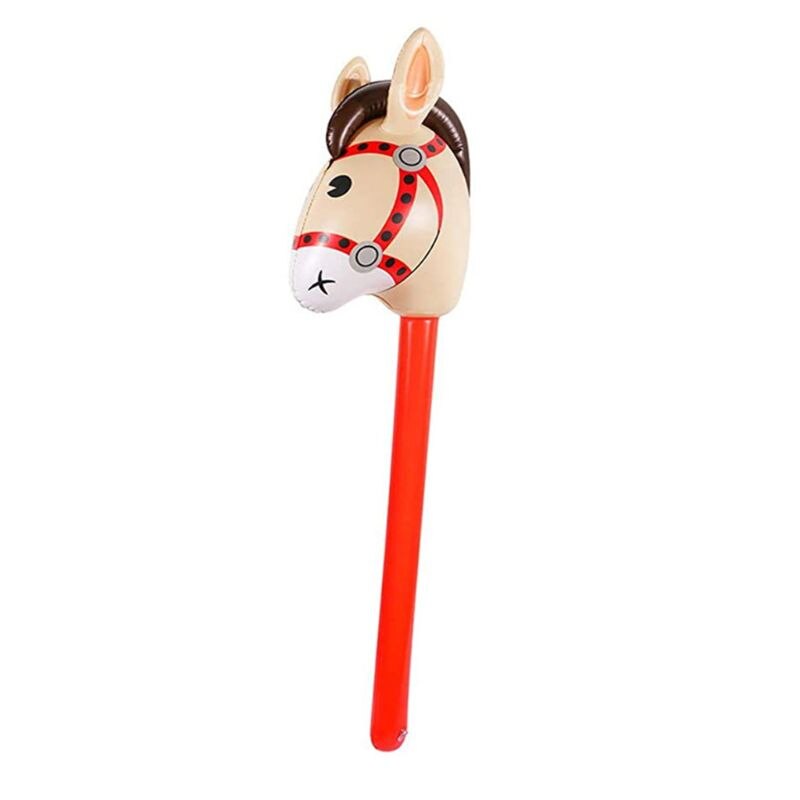 PVC Inflatable Stick Horse Toy
