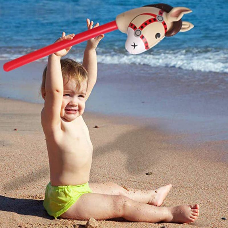 PVC Inflatable Stick Horse Toy