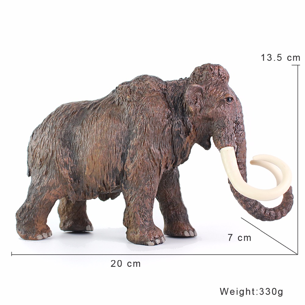 PVC Mammoth Figurine 3D Model PVC Mammoth Figurine 3D Model
