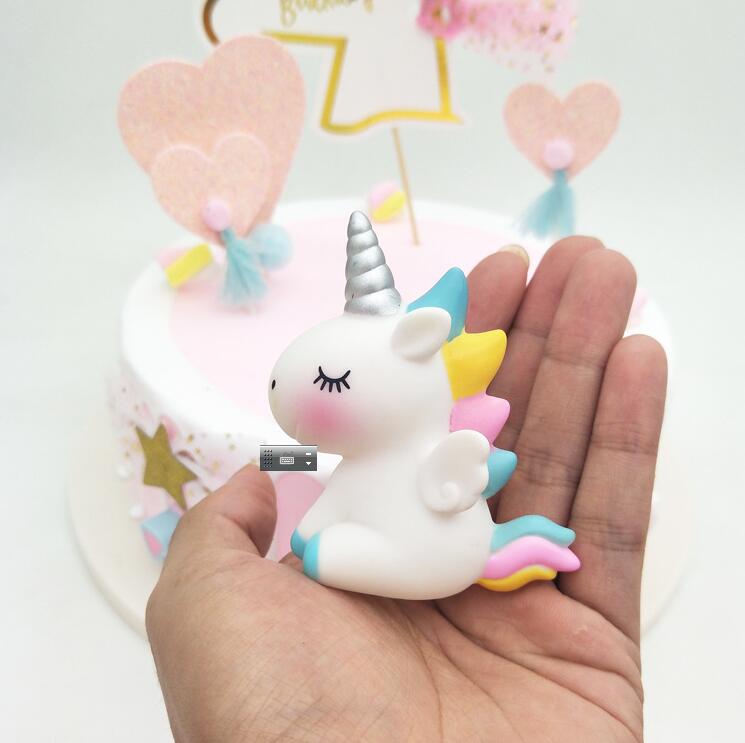 PVC Mini Unicorn Figurine Cake Topper PVC Mini Unicorn Figurine Cake Topper