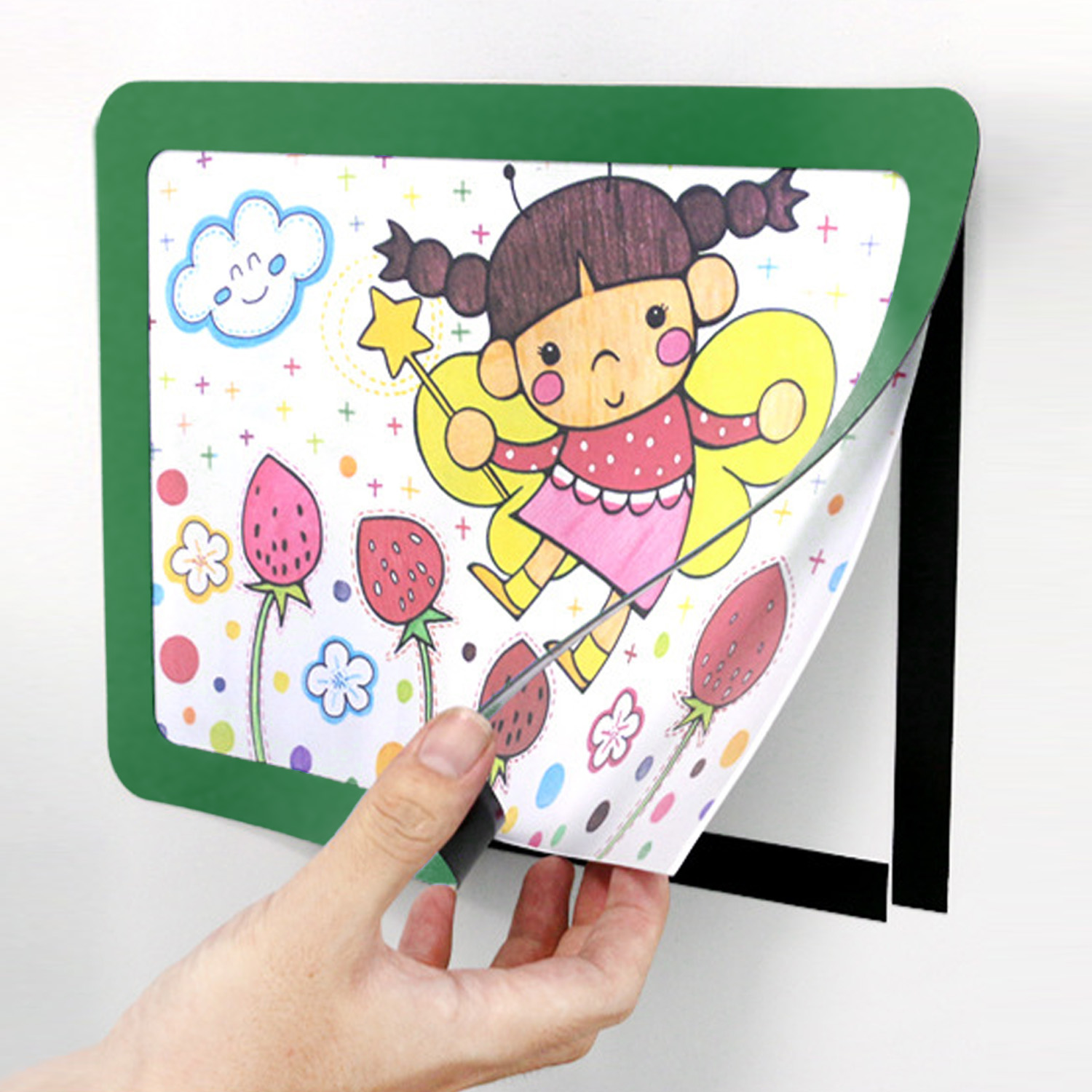 PVC Picture Frame Fridge Magnet (2 pcs) PVC Picture Frame Fridge Magnet (2 pcs)
