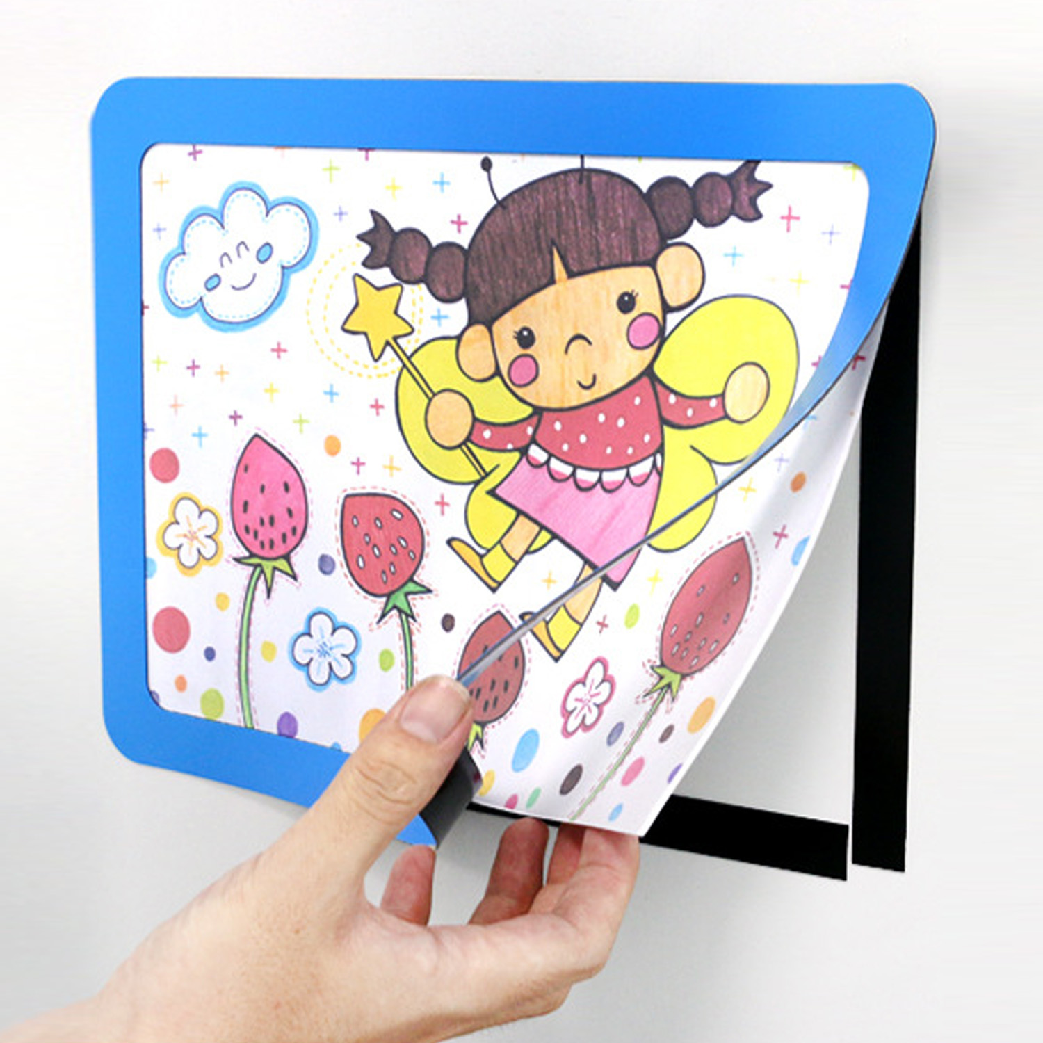 PVC Picture Frame Fridge Magnet (2 pcs) PVC Picture Frame Fridge Magnet (2 pcs)