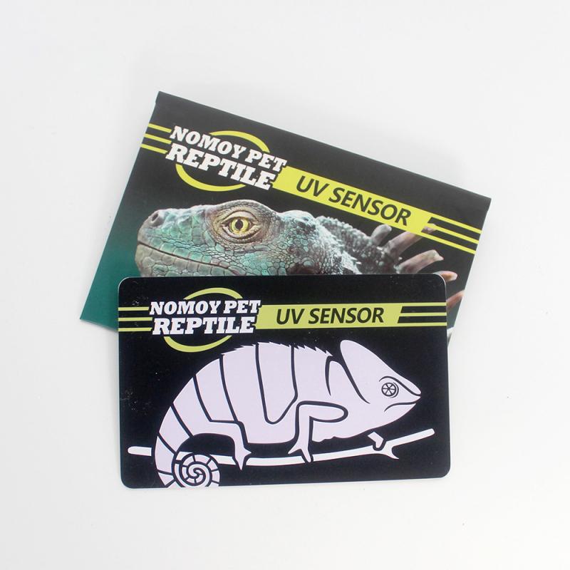 PVC Reptile Tank UVB Test Card PVC Reptile Tank UVB Test Card
