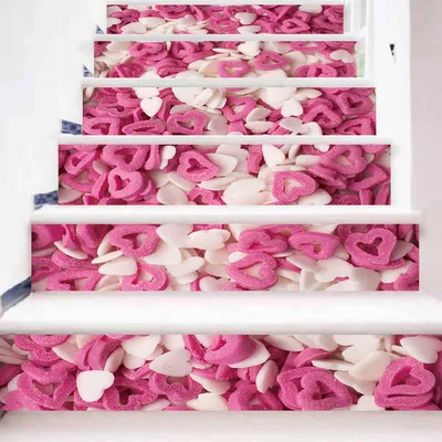 PVC Stair Riser Stickers Set PVC Stair Riser Stickers Set