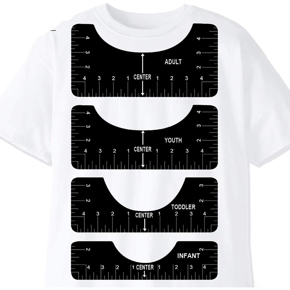 PVC T Shirt Alignment Rulers (4pcs) PVC T Shirt Alignment Rulers (4pcs)