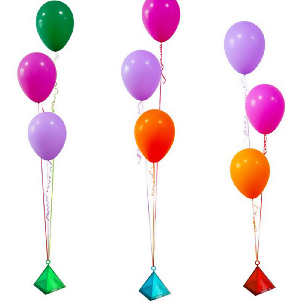 Pyramid Balloon Weight (6 pcs) Pyramid Balloon Weight (6 pcs)