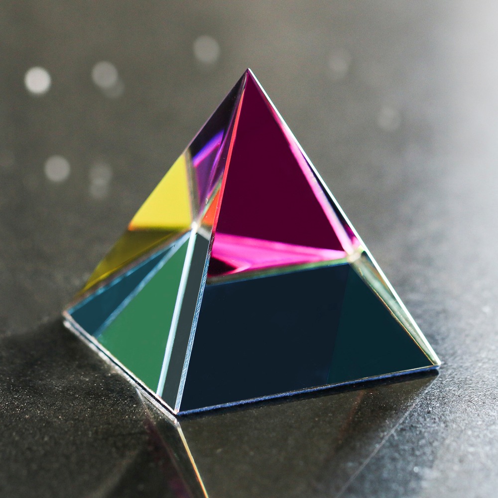 Pyramid Energy Healing Crystal Ornament Home Decor Pyramid Energy Healing Crystal Ornament Home Decor