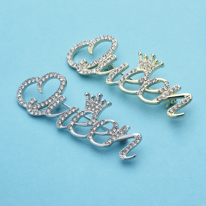 Queen Brooch Women's Fashionable Pin