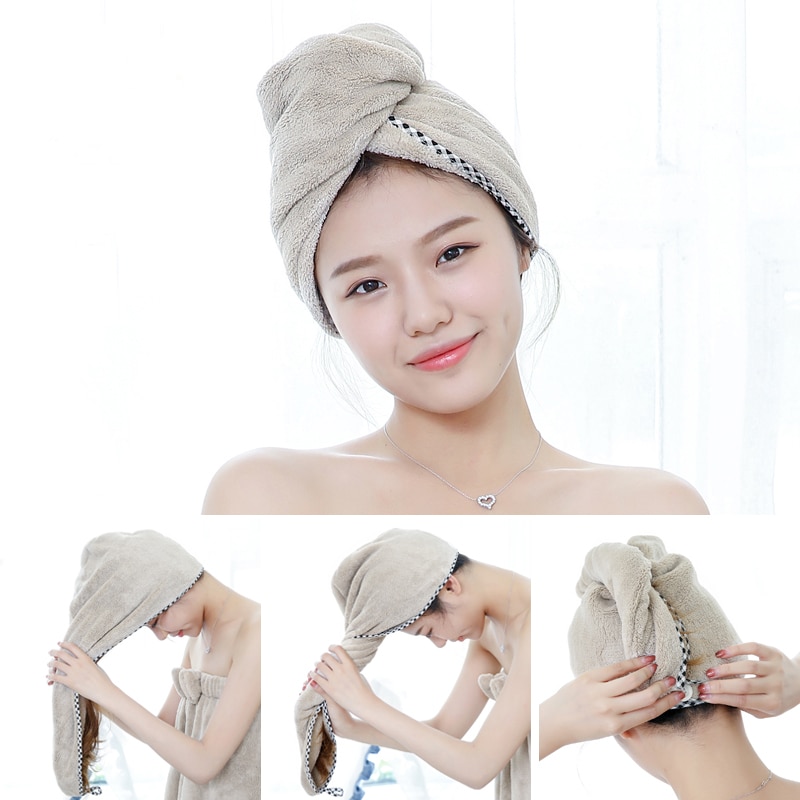 Quick Dry Hair Towel Super Absorbent Towel Quick Dry Hair Towel Super Absorbent Towel