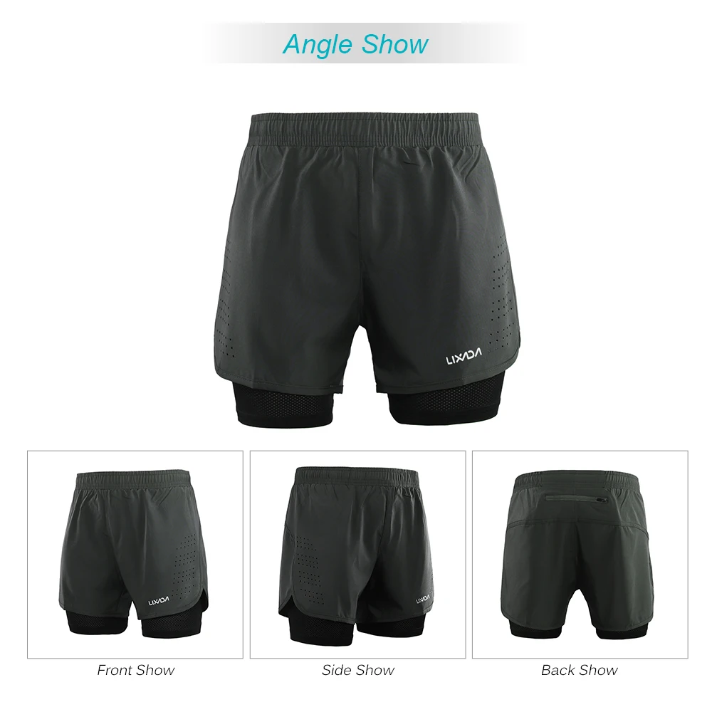Quick-Drying Men's Athletic Shorts