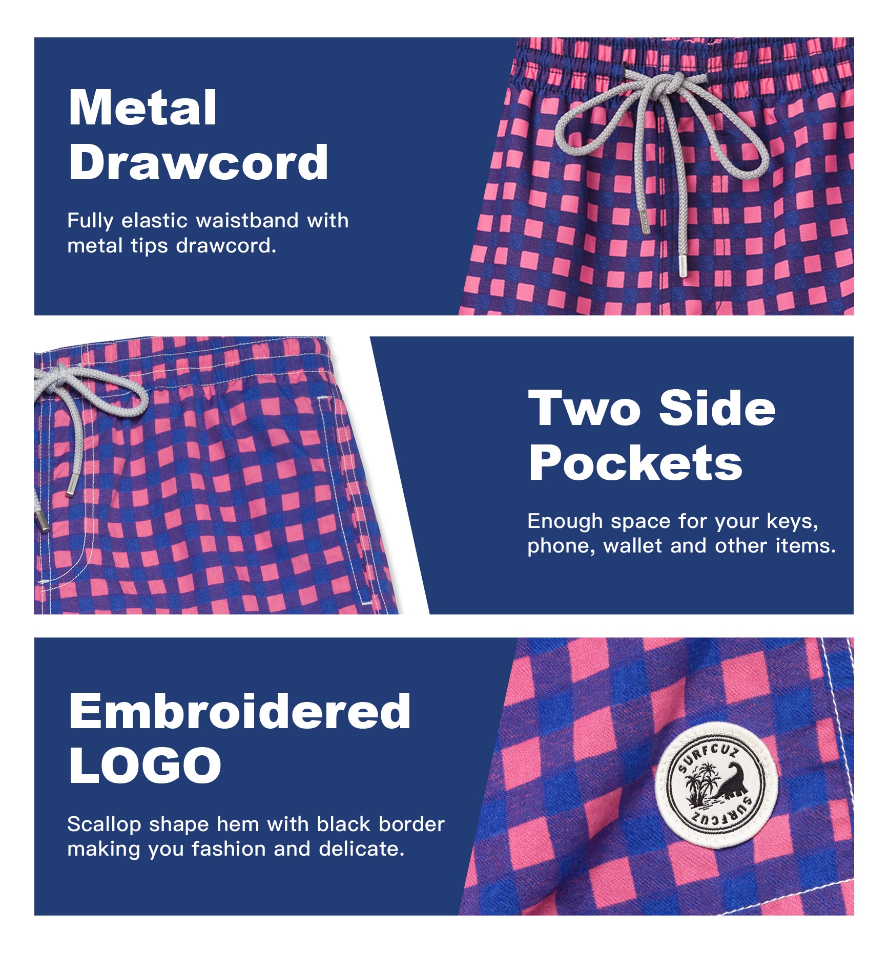 Quick Drying Men's Swimming Shorts Quick Drying Men's Swimming Shorts