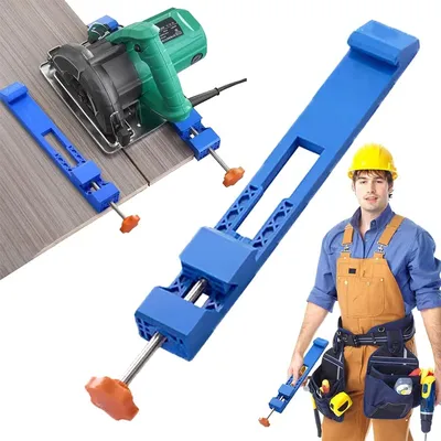 Quick Fix Jig For Electric Circular Saw Precise Wood Cutting Fix Jig Easy Installation Quick Fix Clamp