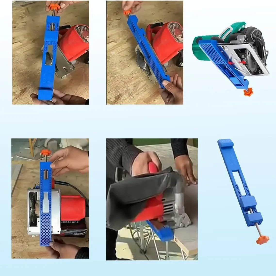 Quick Fix Jig For Electric Circular Saw Precise Wood Cutting Fix Jig Easy Installation Quick Fix Clamp