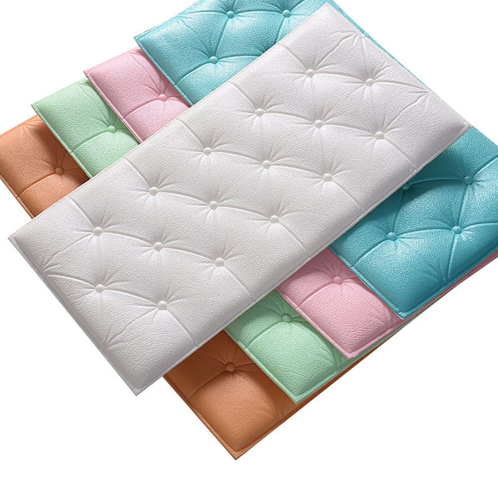Quilted Design 3D Sticker Headboard