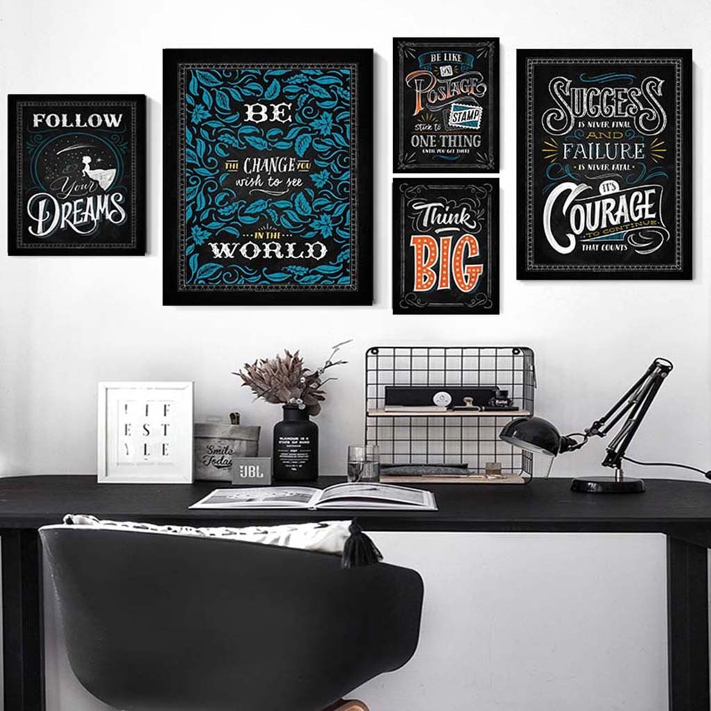 Quotes Poster Motivational Wall Decor Quotes Poster Motivational Wall Decor