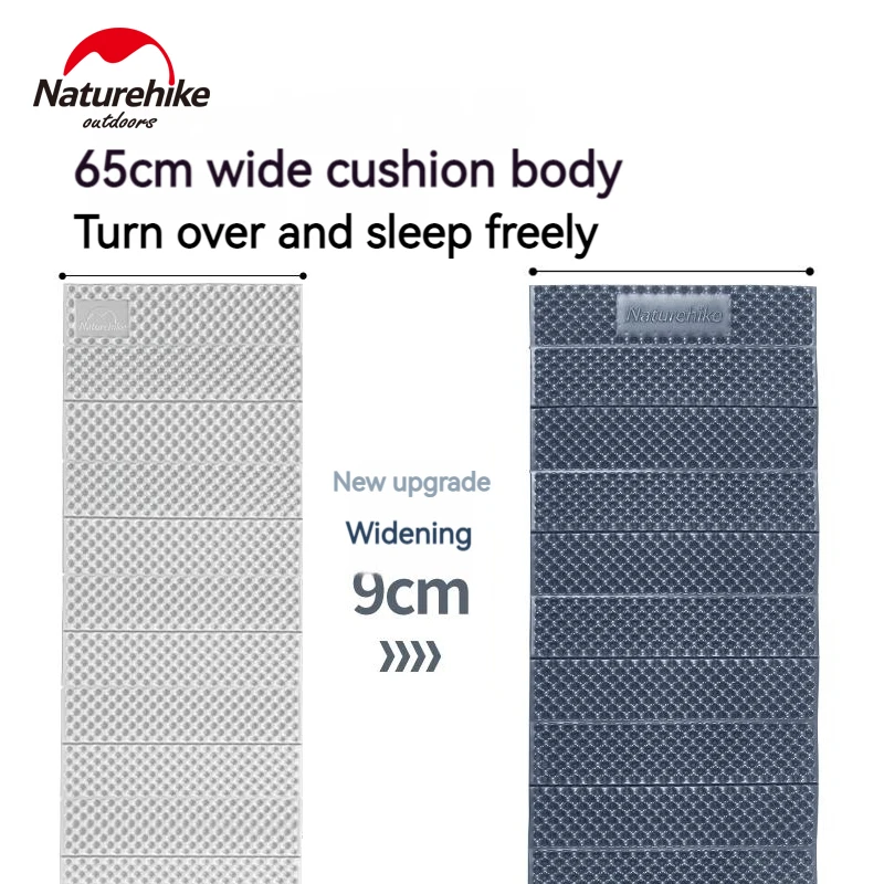 R2.2 Camping Folding Egg Trough Mat IXPE Aluminum Film Waterproof Outdoor Tent Moisture-proof Sleeping Pad Widened