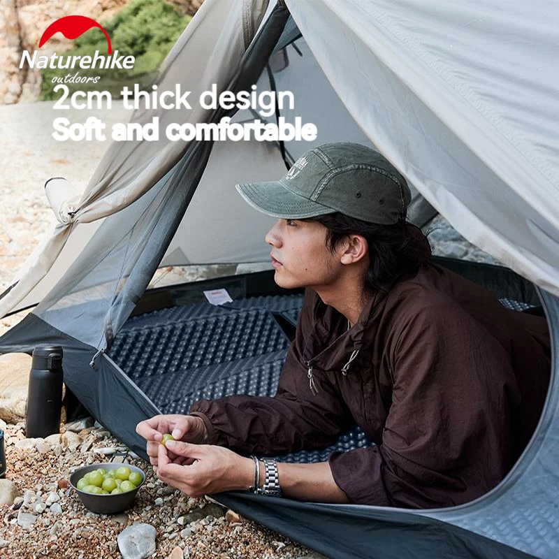 R2.2 Camping Folding Egg Trough Mat IXPE Aluminum Film Waterproof Outdoor Tent Moisture-proof Sleeping Pad Widened