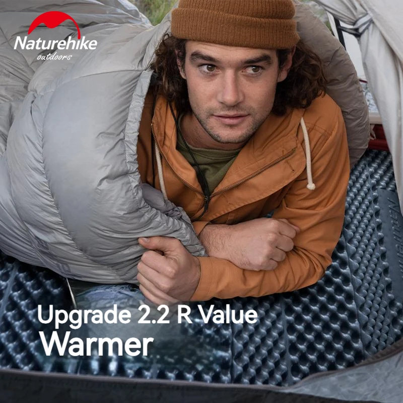 R2.2 Camping Folding Egg Trough Mat IXPE Aluminum Film Waterproof Outdoor Tent Moisture-proof Sleeping Pad Widened