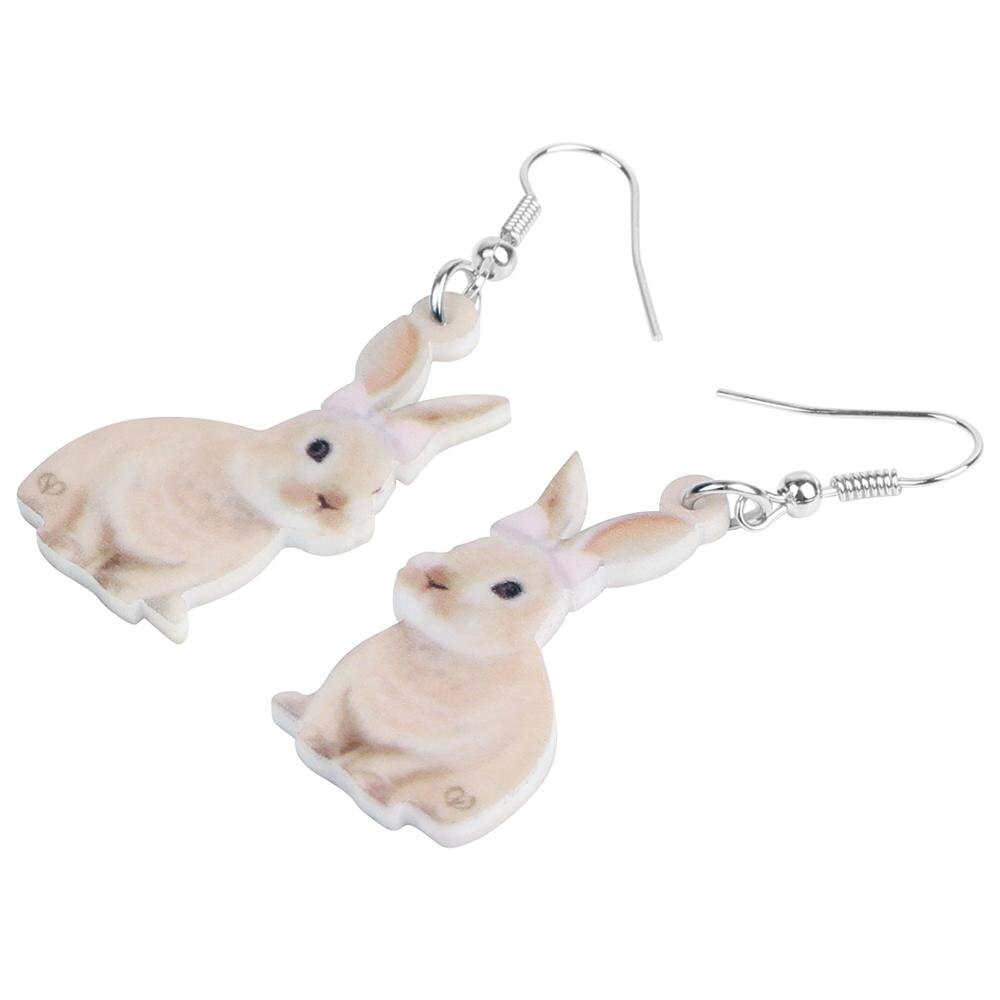 Rabbit Earrings Girls Cute Accessory Rabbit Earrings Girls Cute Accessory