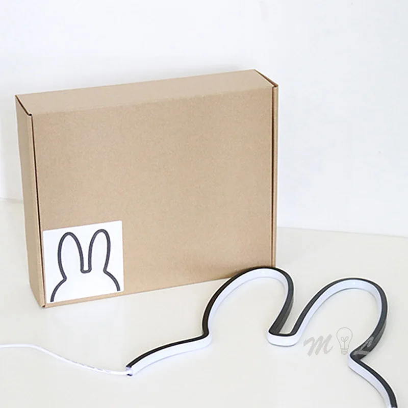 Rabbit Led Night Light Modern USB Desk Lamp for Children's Kid Room Light Christmas Gift 5W Cute Night Lamp Home Deco Rabbit Led Night Light Modern USB Desk Lamp for Children's Kid Room Light Christmas Gift 5W Cute Night Lamp Home Deco